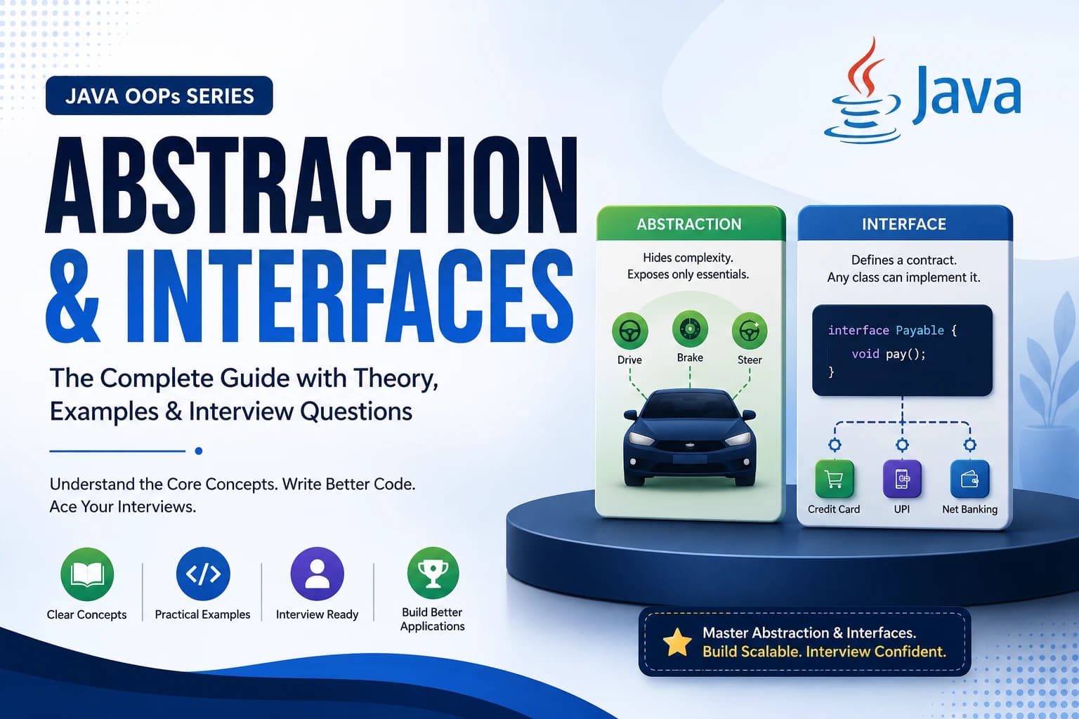 Mastering Abstraction and Interfaces in Java